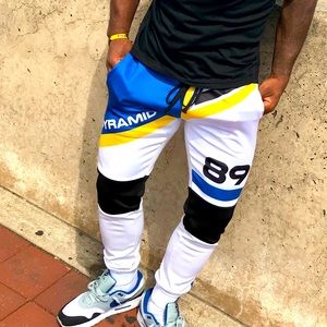 Black Pyramid Track Pants - M